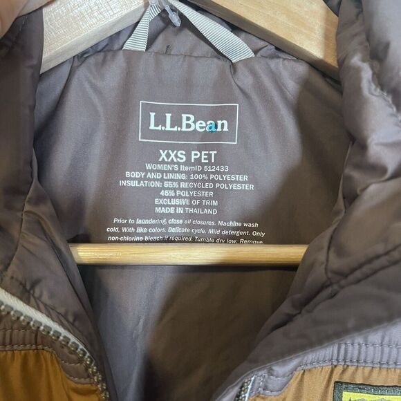 L.L. Bean Jacket Womens Quilted Size XXS Petite Brand New Insulated - Picture 5 of 10